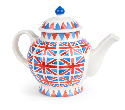 Union Jack 4 Cup Teapot