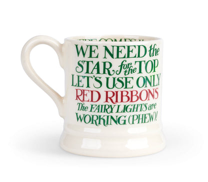 Christmas Toast Christmas Tree 1/2 Pint Mug