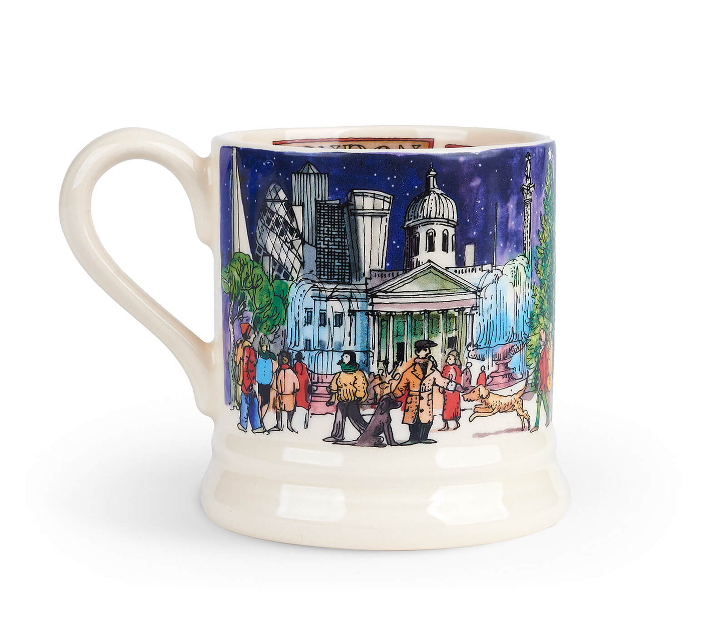 London At Christmas 1/2 Pint Mug