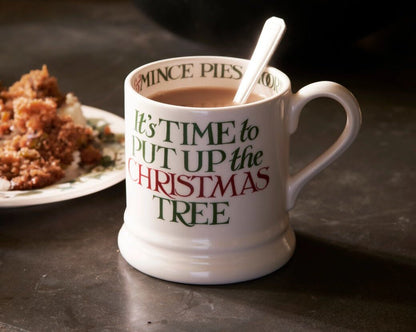 Christmas Toast Christmas Tree 1/2 Pint Mug-Emma Bridgewater Pottery-Joanne Hudson Basics