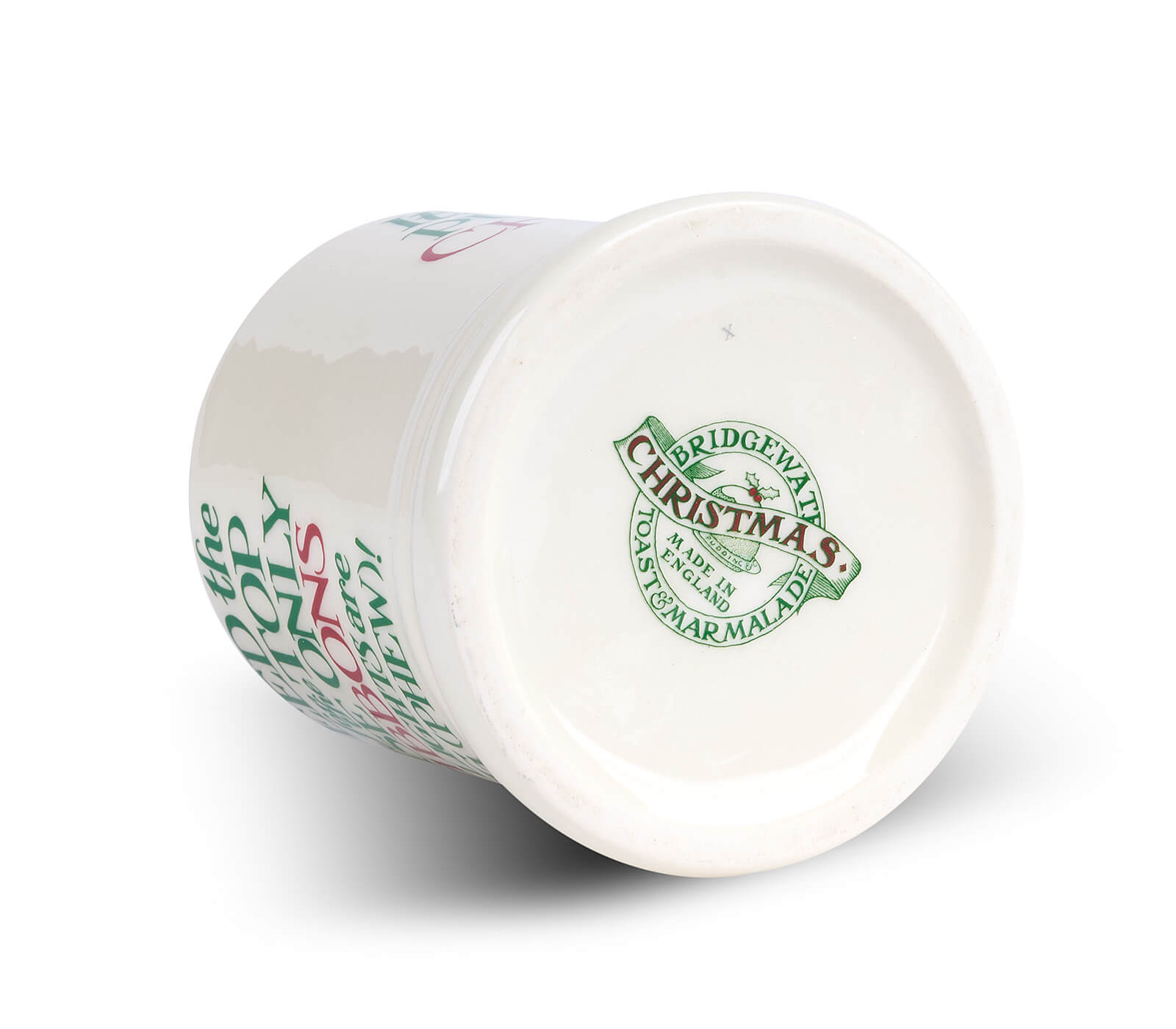 Christmas Toast Christmas Tree 1/2 Pint Mug-Emma Bridgewater Pottery-Joanne Hudson Basics