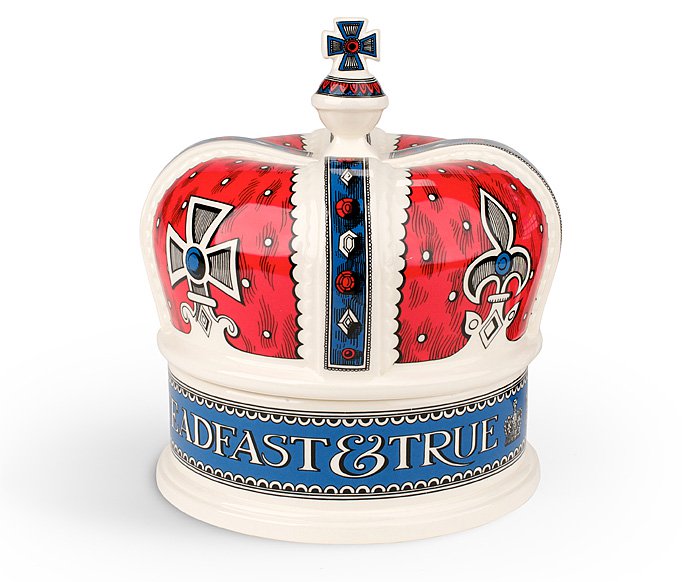 Diamond Jubilee Crown-Emma Bridgewater-Emma Bridgewater Pottery-USA