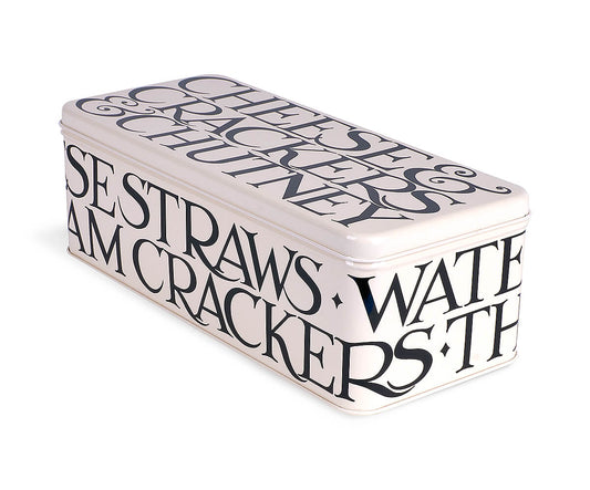 Black Toast A/O Long Deep Rectangular Tin-Emma Bridgewater-Emma Bridgewater Pottery-USA