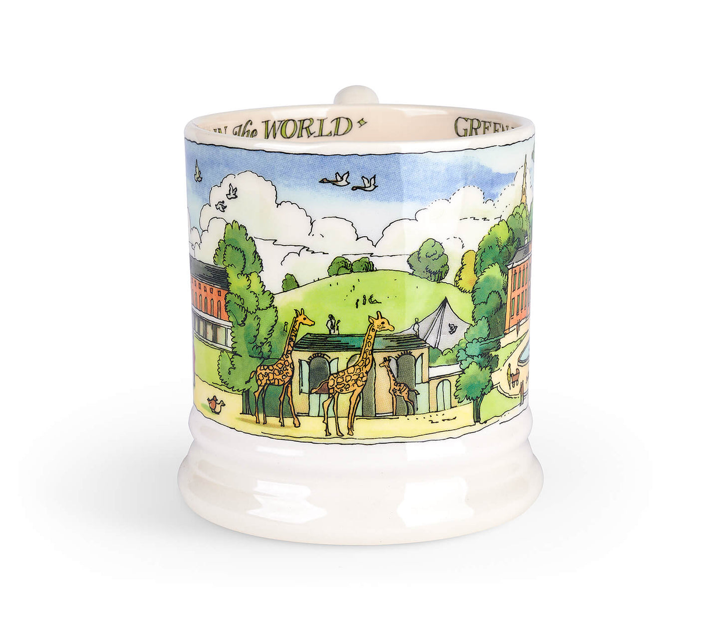 Cities Of Dreams London In Summer 1/2 Pint Mug (Gift Boxed)-Emma Bridgewater Pottery-Joanne Hudson Basics