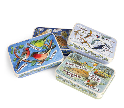 Emma Bridgewater Garden Birds Slip Lid Tins-Emma Bridgewater-Emma Bridgewater Pottery-USA