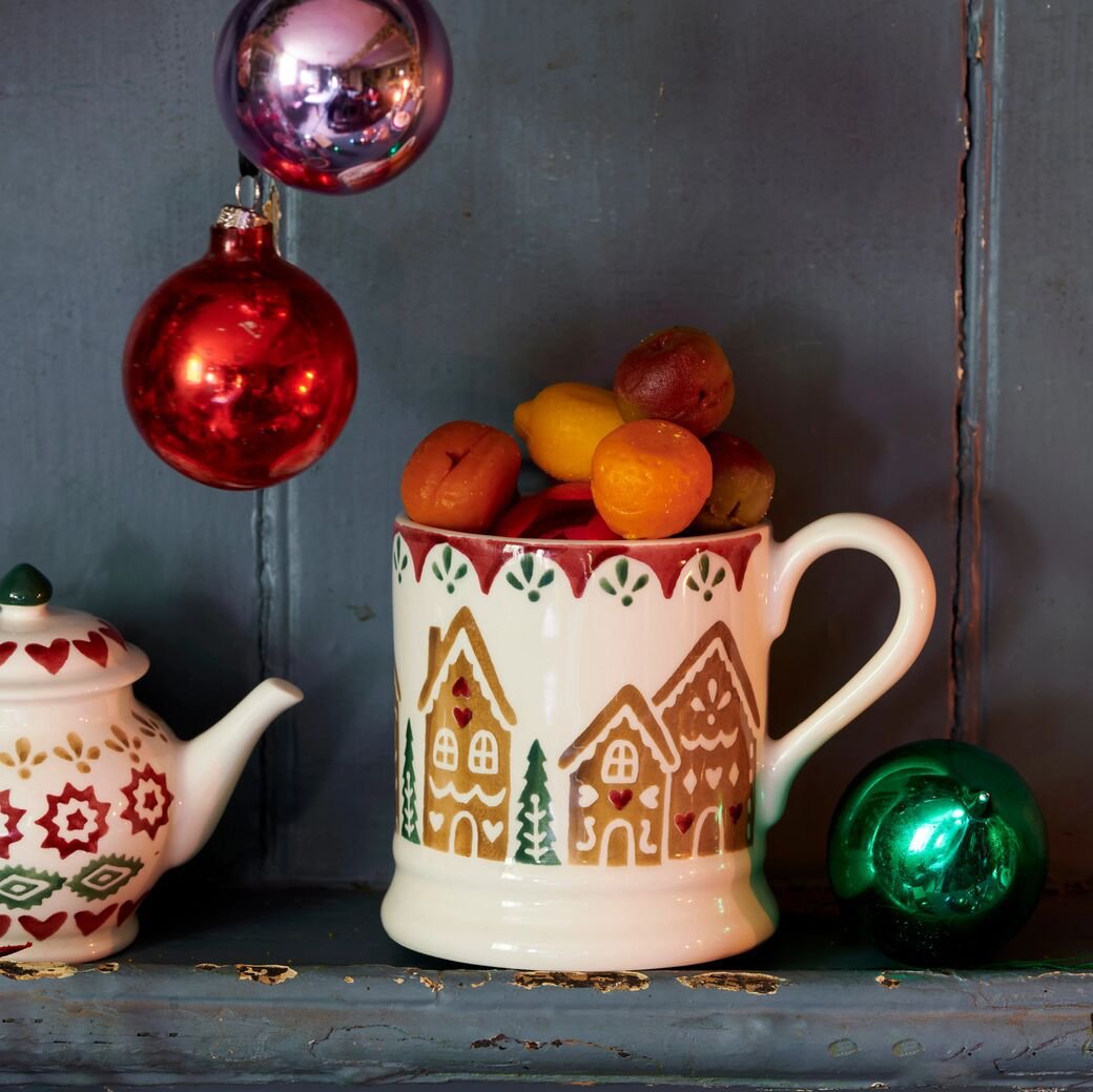 Gingerbread 1/2 Pint Mug-Emma Bridgewater Pottery-Joanne Hudson Basics