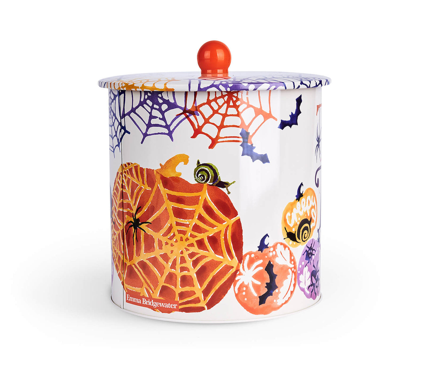 Halloween Treats Tin Biscuit Barrel-Elite Tins-Joanne Hudson Basics