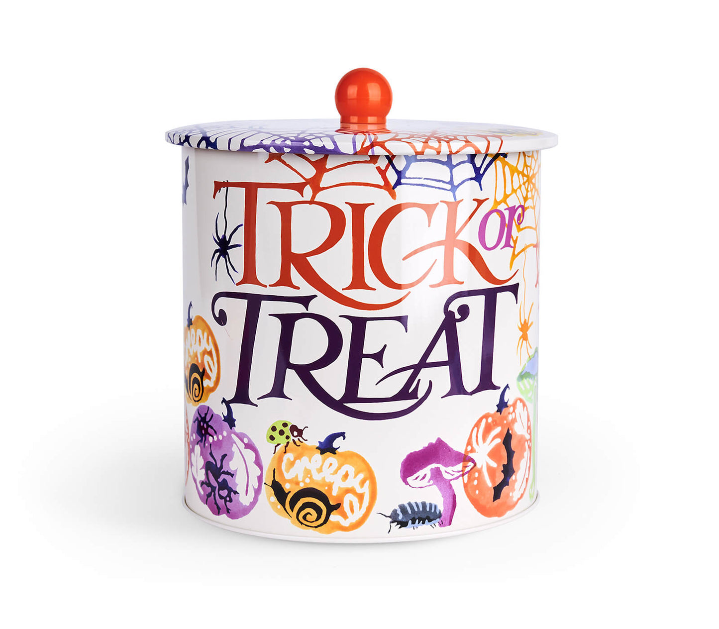 Halloween Treats Tin Biscuit Barrel-Elite Tins-Joanne Hudson Basics