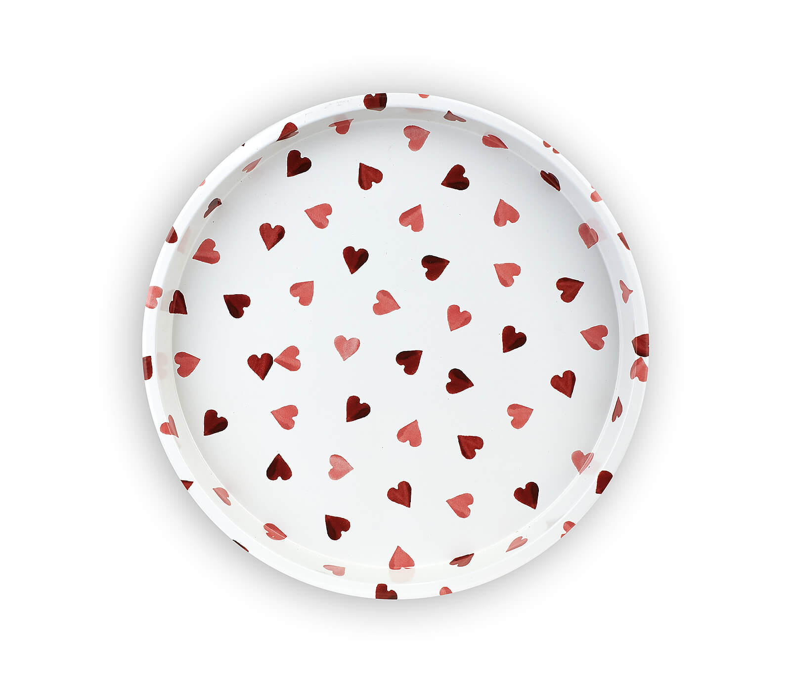 Hearts Deepwell Tin Tray-Emma Bridgewater-Emma Bridgewater Pottery-USA