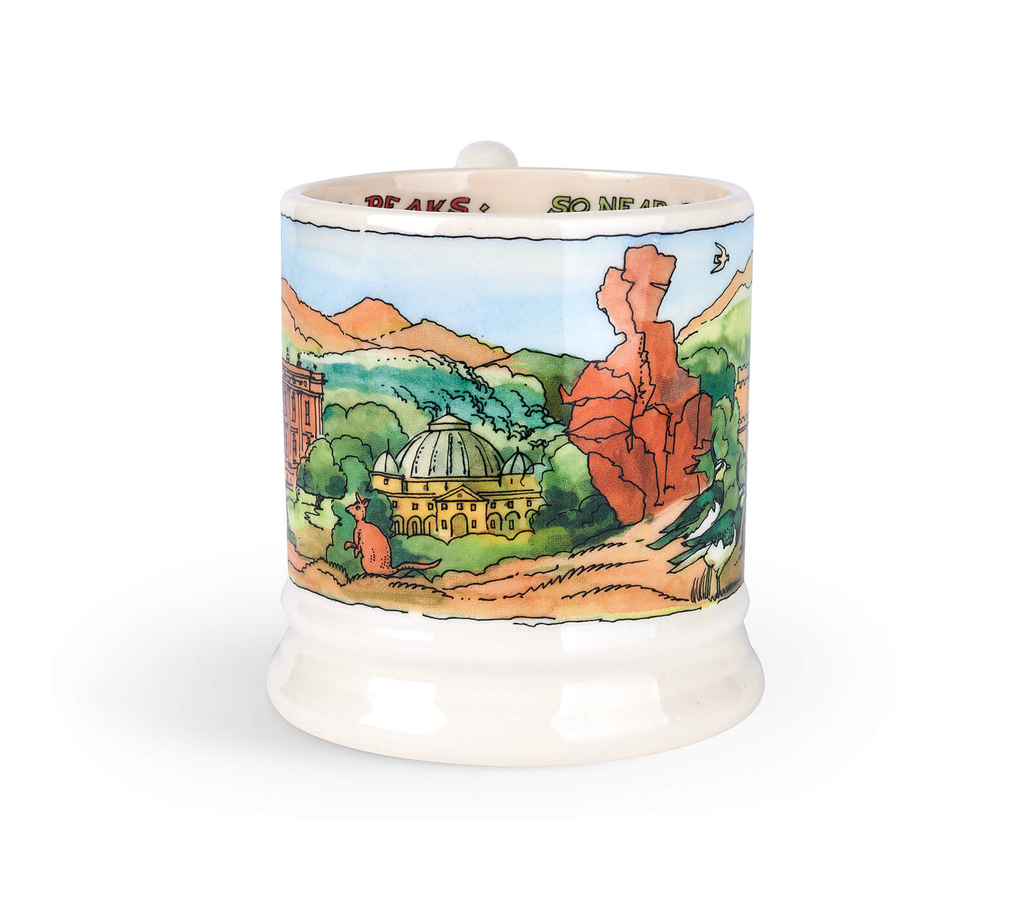 Landscapes Of Dreams Peak District 1/2 Pint Mug-Emma Bridgewater-Emma Bridgewater Pottery-USA