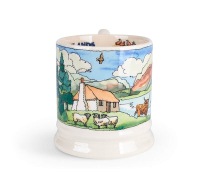 Landscapes Of Dreams Scottish Highlands 1/2 Pint Mug-Emma Bridgewater Pottery-Joanne Hudson Basics