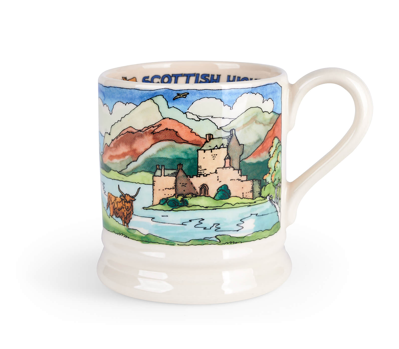 Landscapes Of Dreams Scottish Highlands 1/2 Pint Mug-Emma Bridgewater Pottery-Joanne Hudson Basics