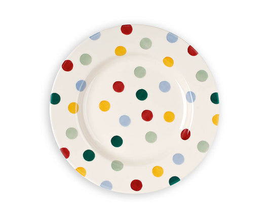 Polka Dot 8.5in Plate-Emma Bridgewater-Emma Bridgewater Pottery-USA