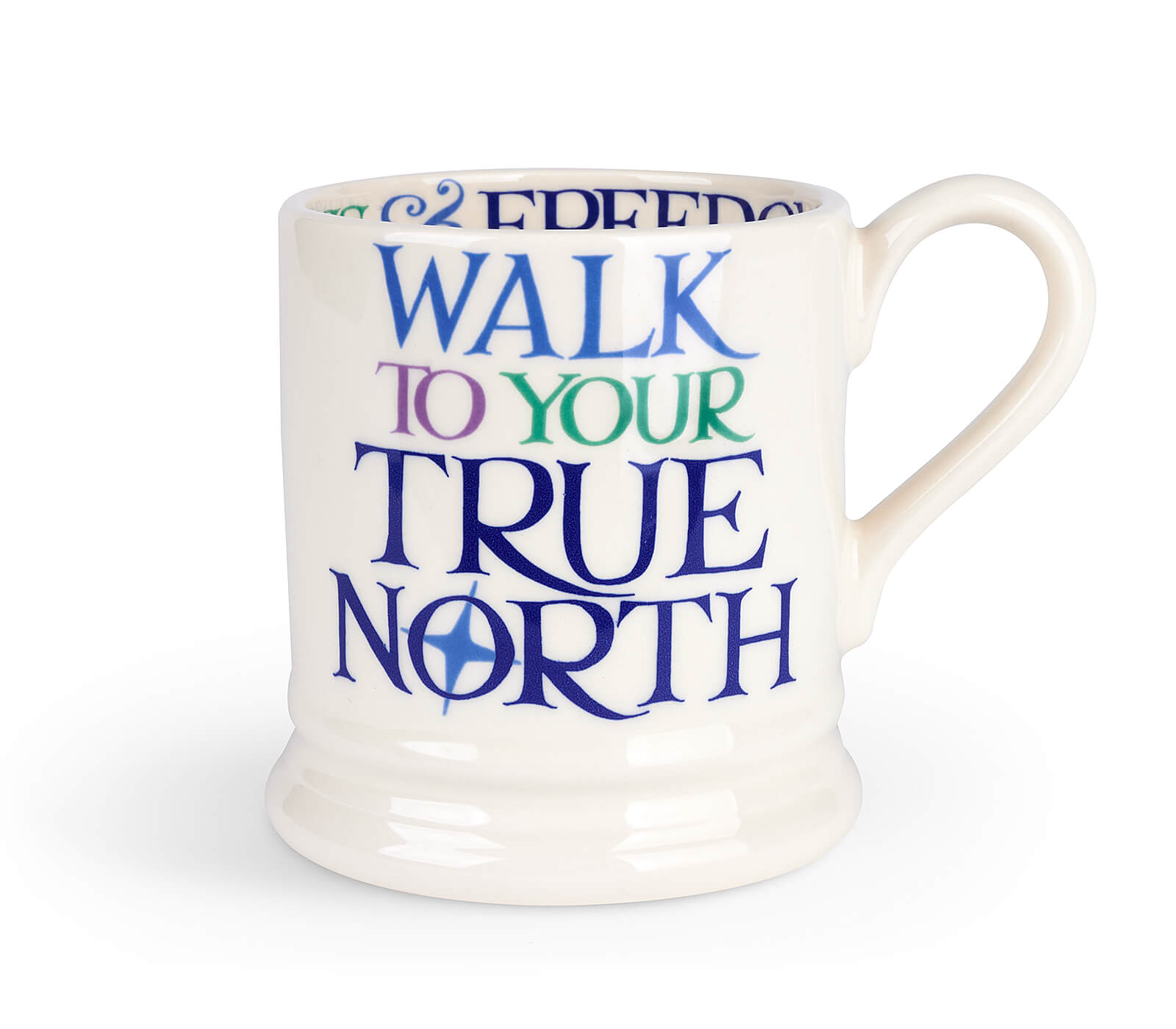 Rainbow Toast True North 1/2 Pint Mug-Emma Bridgewater Pottery-Joanne Hudson Basics