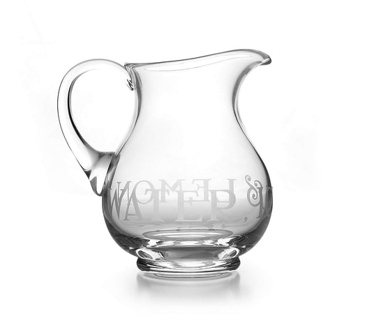 Black Toast Glass Pitcher-Emma Bridgewater-Emma Bridgewater Pottery-USA