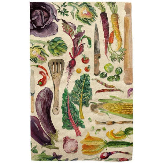 Emma Bridgewater Vegetable Garden Tea Towel-Elite Gift Boxes-Joanne Hudson Basics