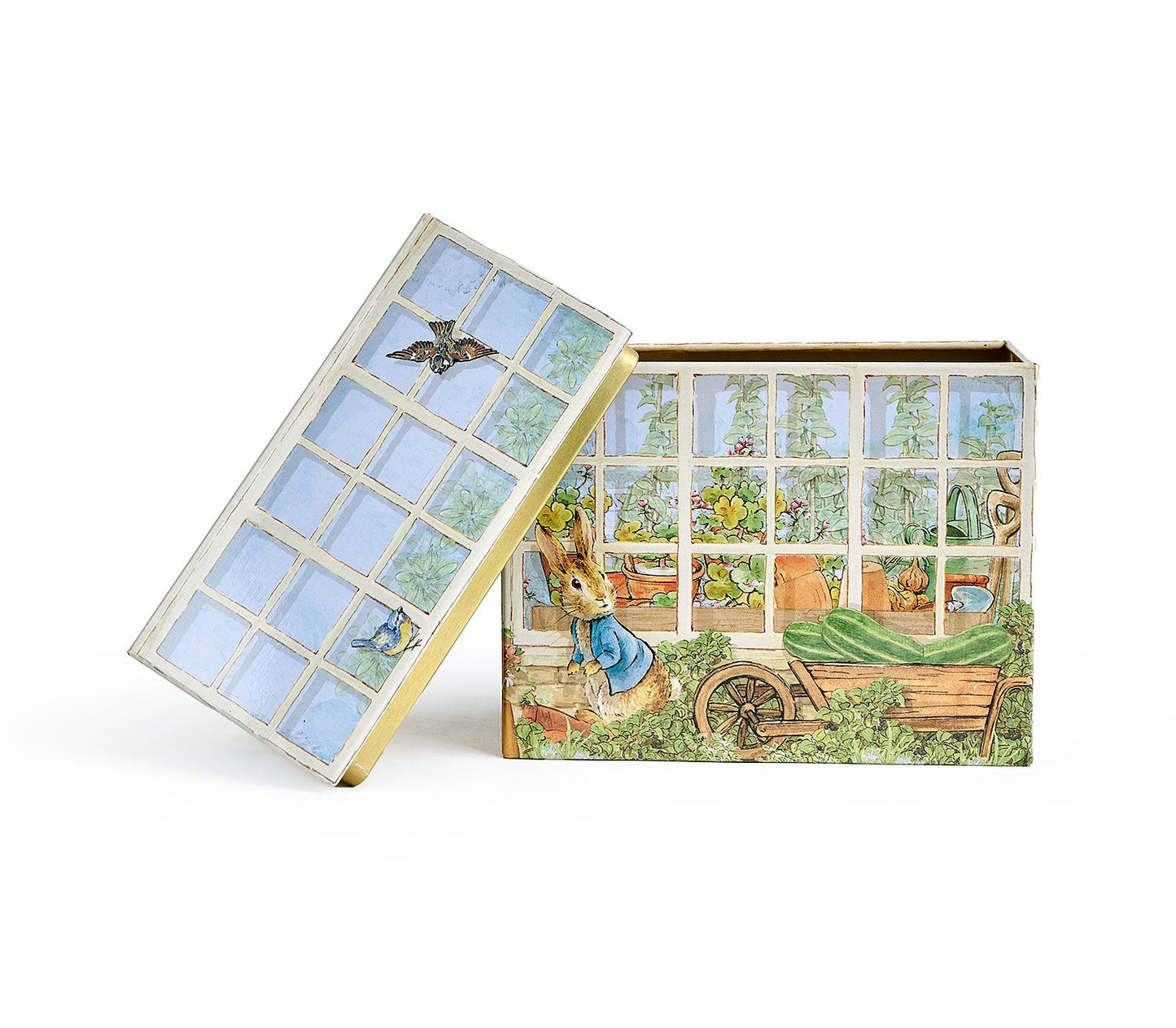 Peter Rabbit Green House Tin-Elite Tins-Joanne Hudson Basics